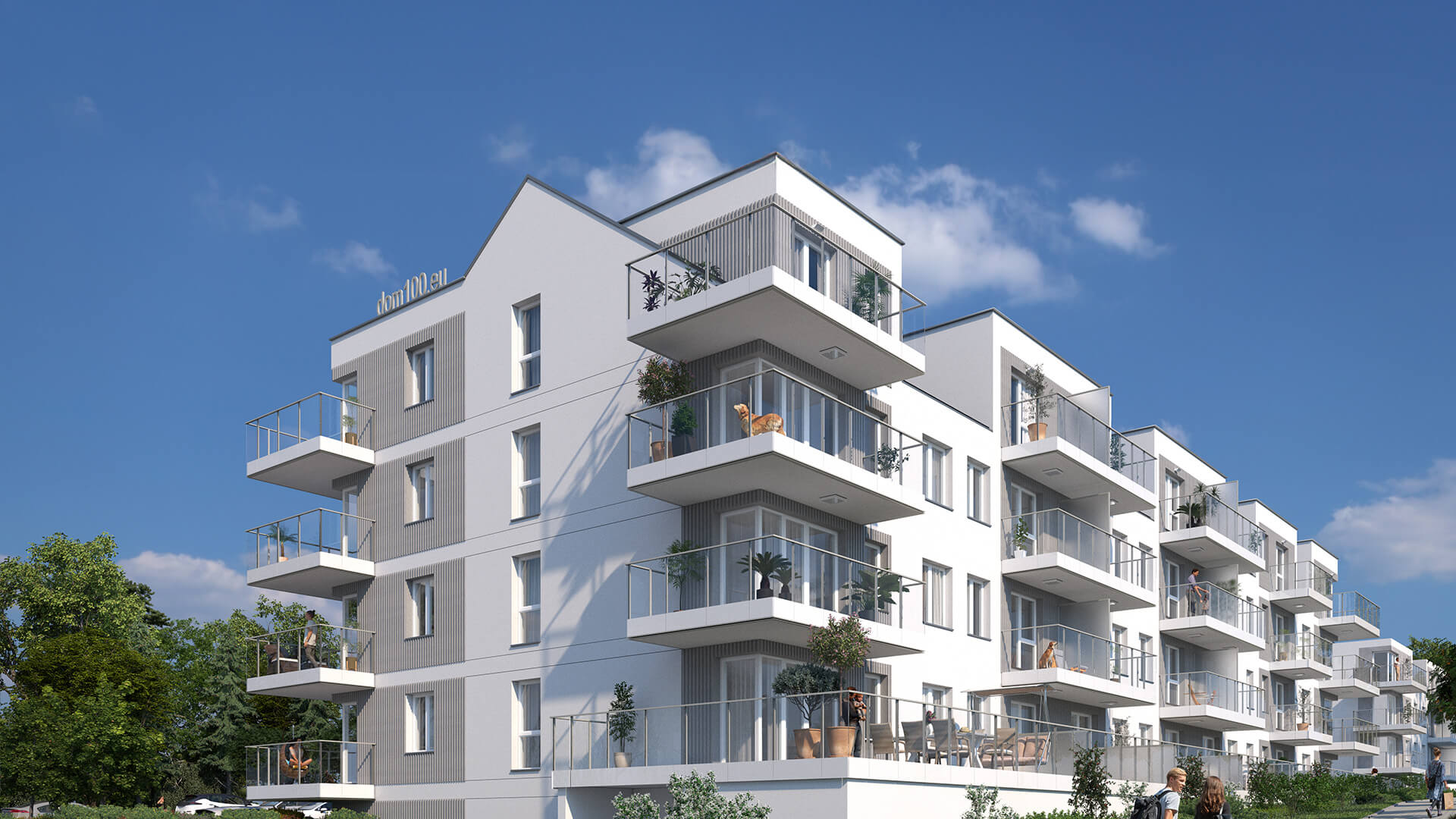 Portyk Architekci - Projektujemy osiedla i budynki wielorodzinne. Sośnica 3
